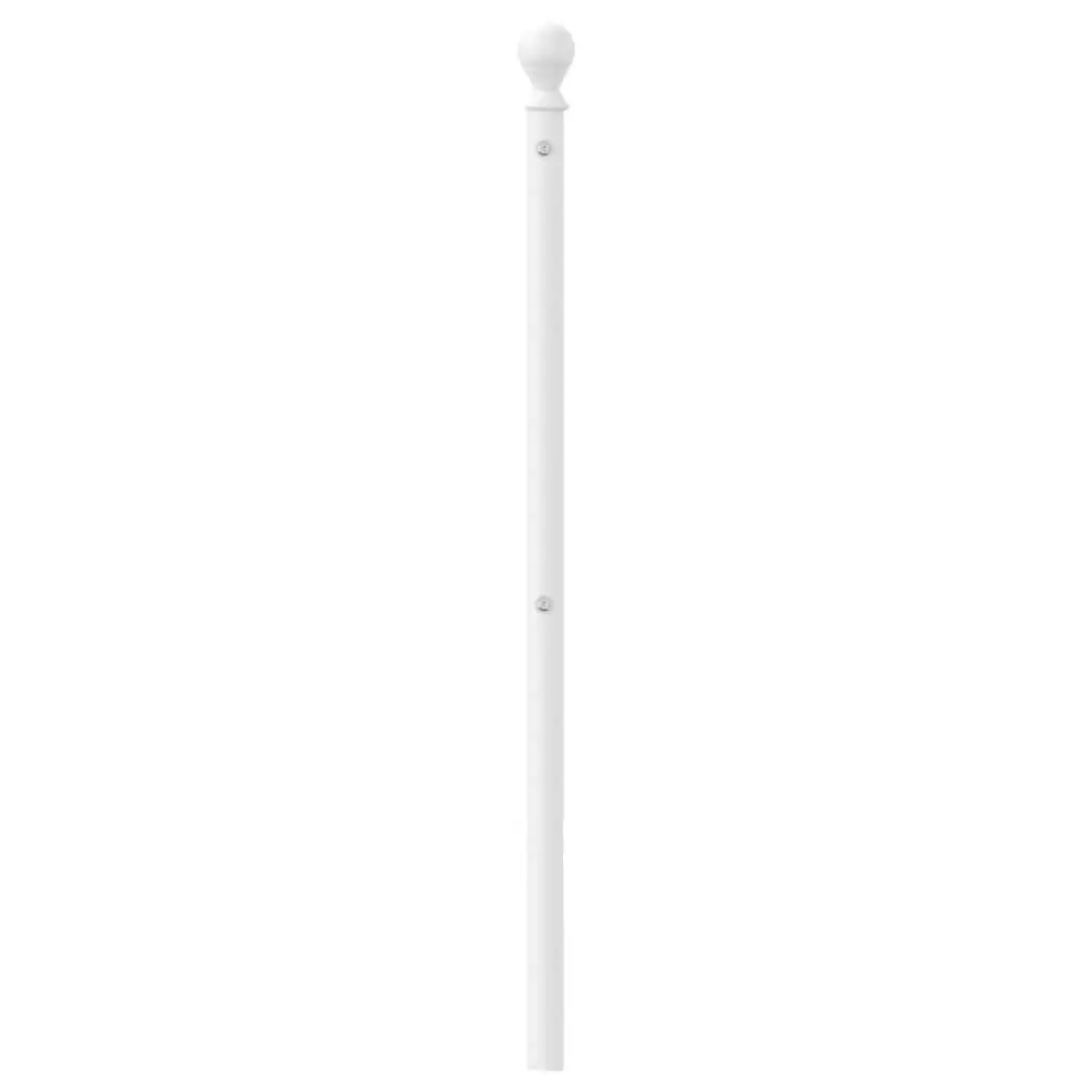 Metal Headboard White 180cm Bed Header Bedroom Furniture