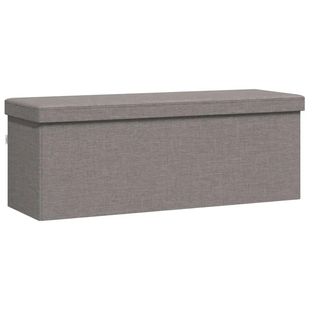 Grey Storage Bench
