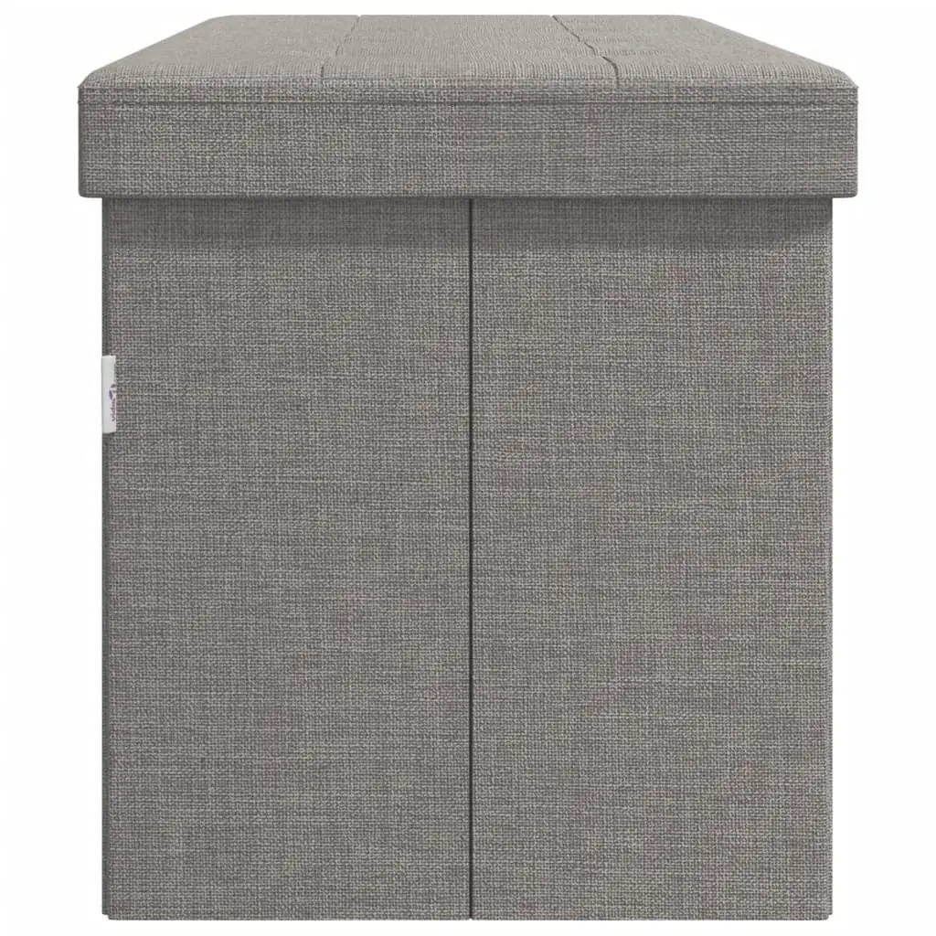 Grey Storage Bench