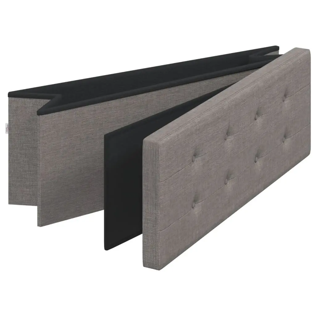Grey Storage Bench