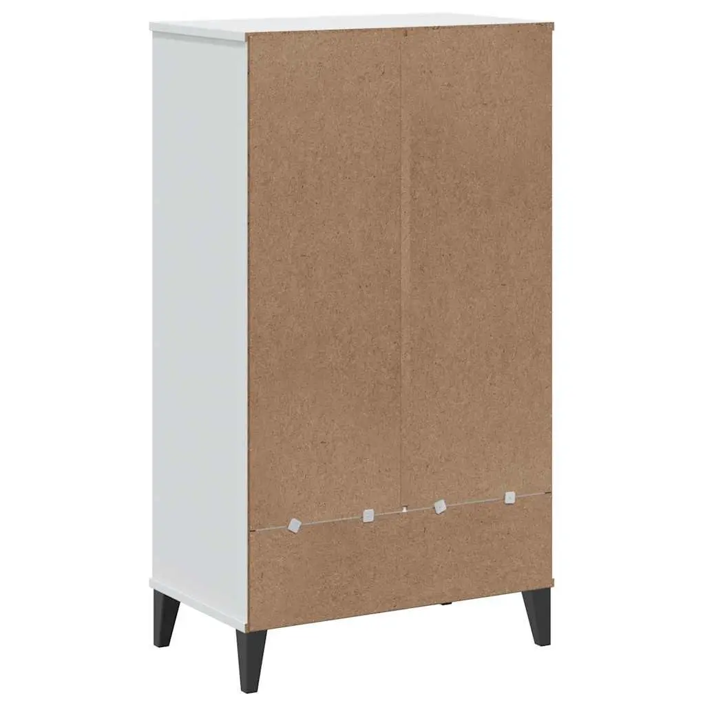 Shoe Cabinet Storage Organiser White Engineered Wood Home Decor