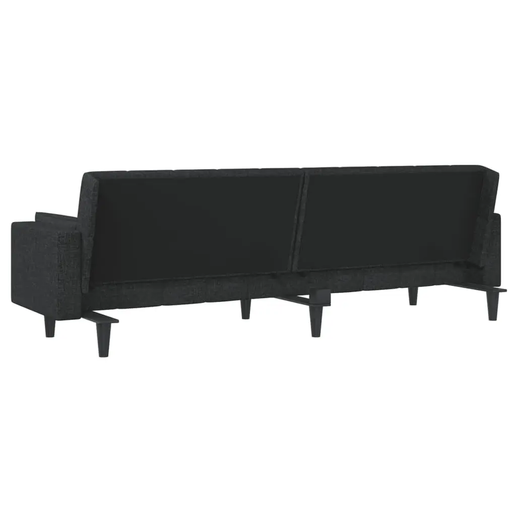 2-Seater Sofa Bed with Pillows for Comfort