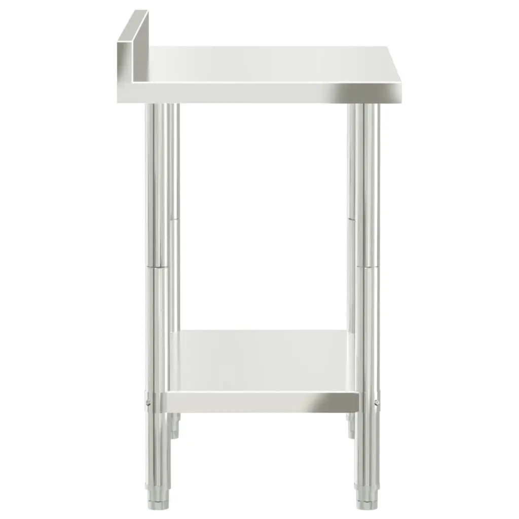 Stainless Steel Kitchen Prep Table with Storage