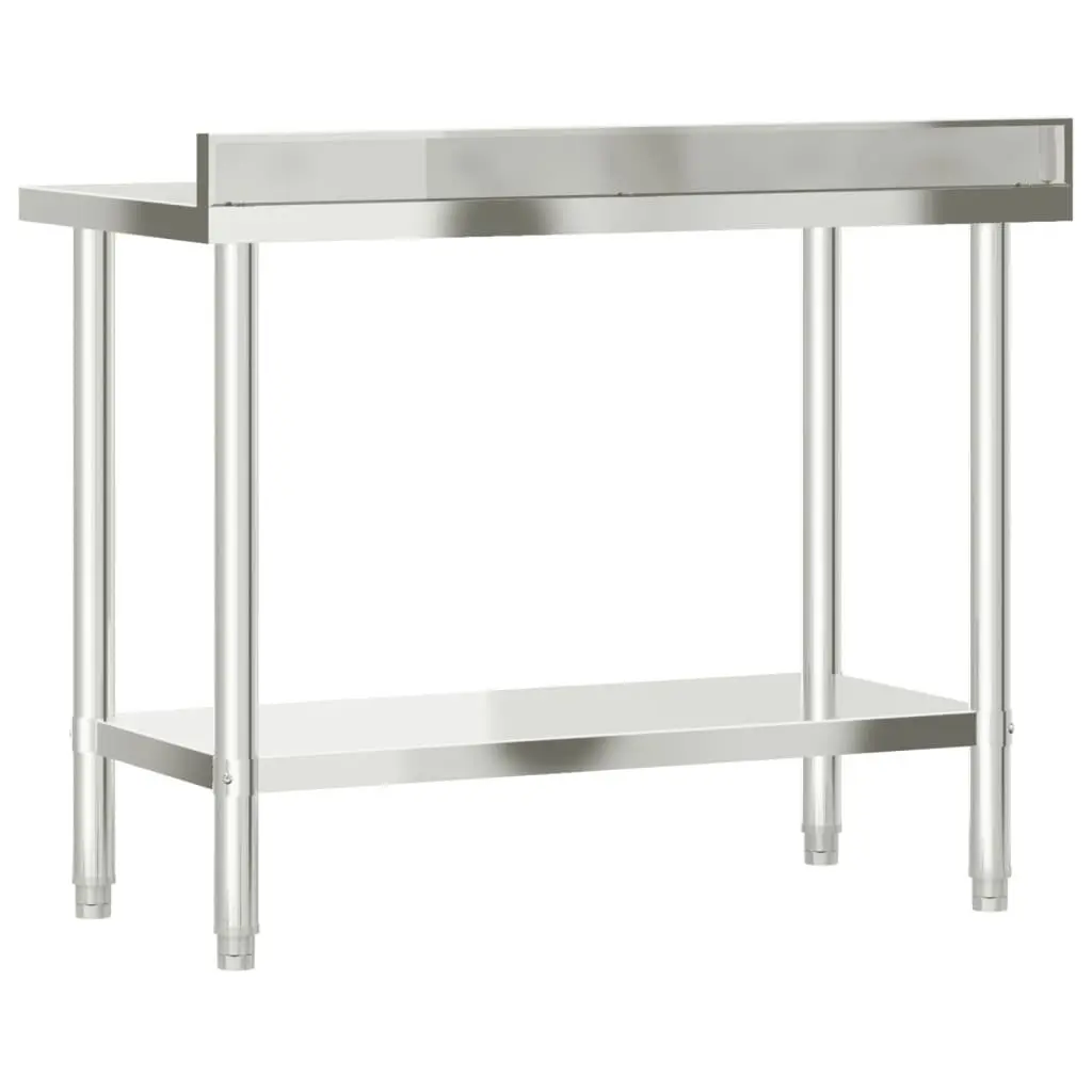 Stainless Steel Kitchen Work Table with Storage