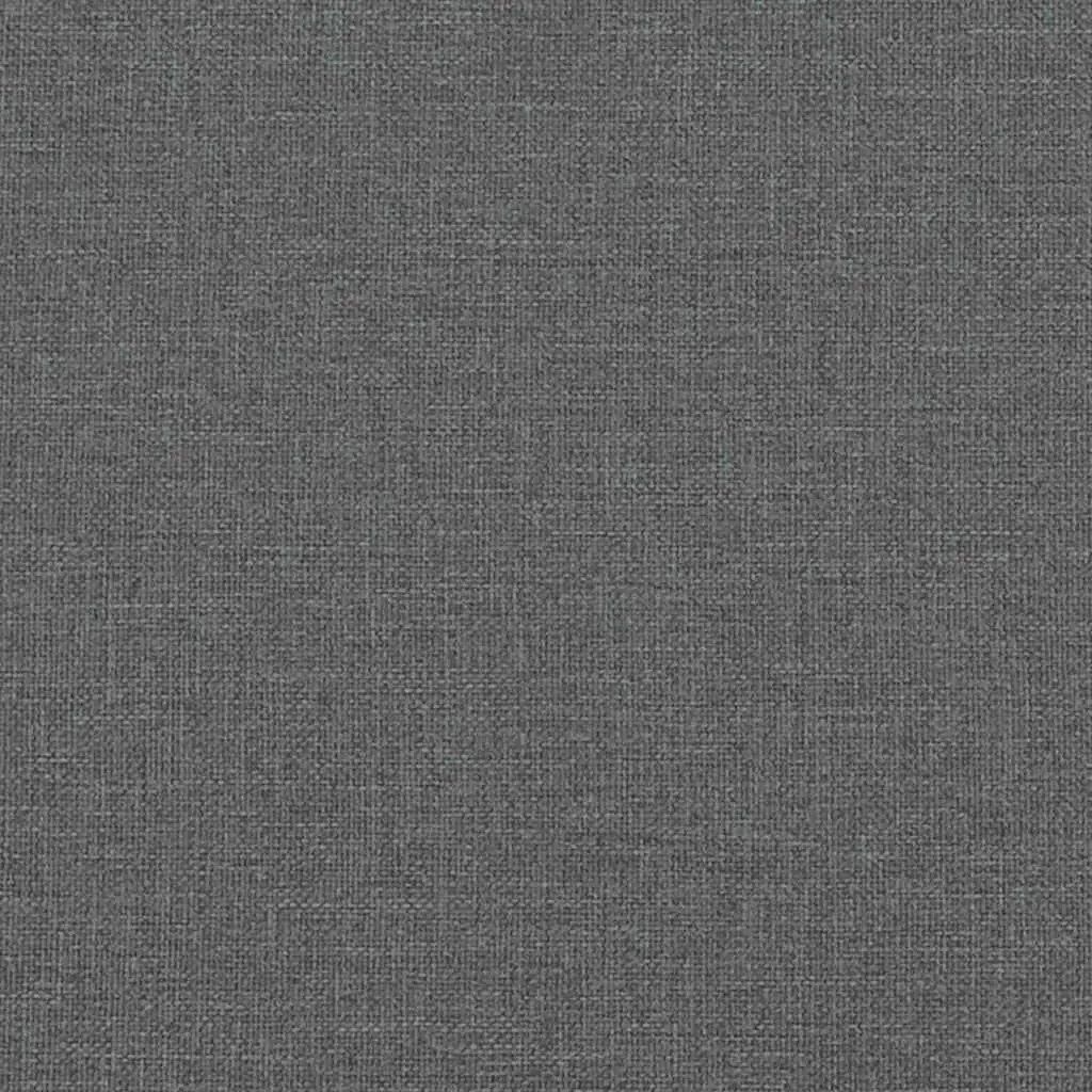 Massage Chaise Lounge Dark Grey Fabric Chair with Cushions