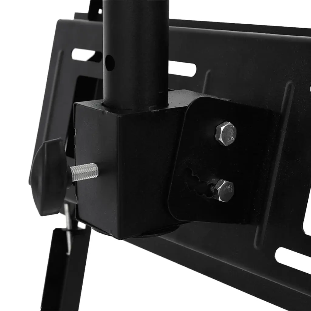 TV Ceiling Mount 32-65 Inch Screen Tilting Swivel Bracket Black