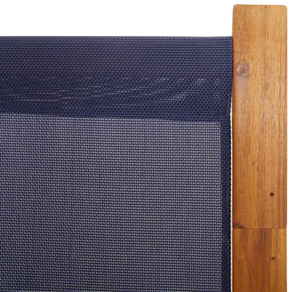 6 Panel Room Divider Privacy Screen 420 x 180 cm Dark Blue Folding Partition