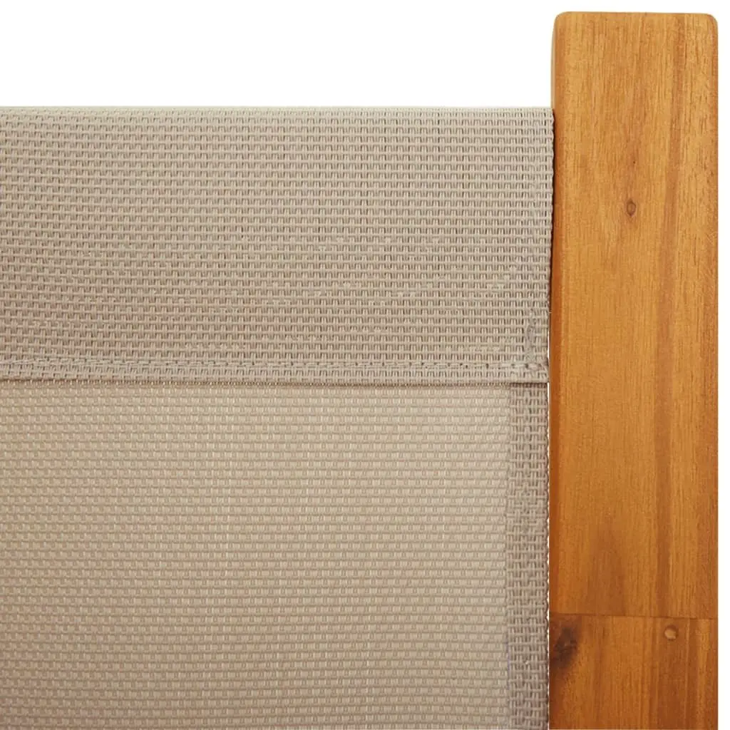 4-Panel Room Divider Folding Privacy Screen Indoor Outdoor Space Partition Taupe 280 x 180 cm