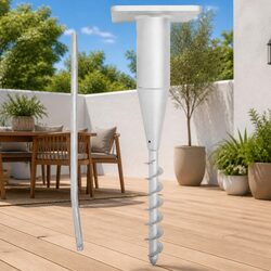 Reliable Parasol Base with Steel Construction for Longevity