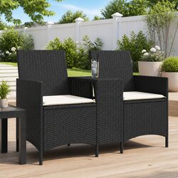 Comfortable and Practical 2-Seater Garden Sofa Set