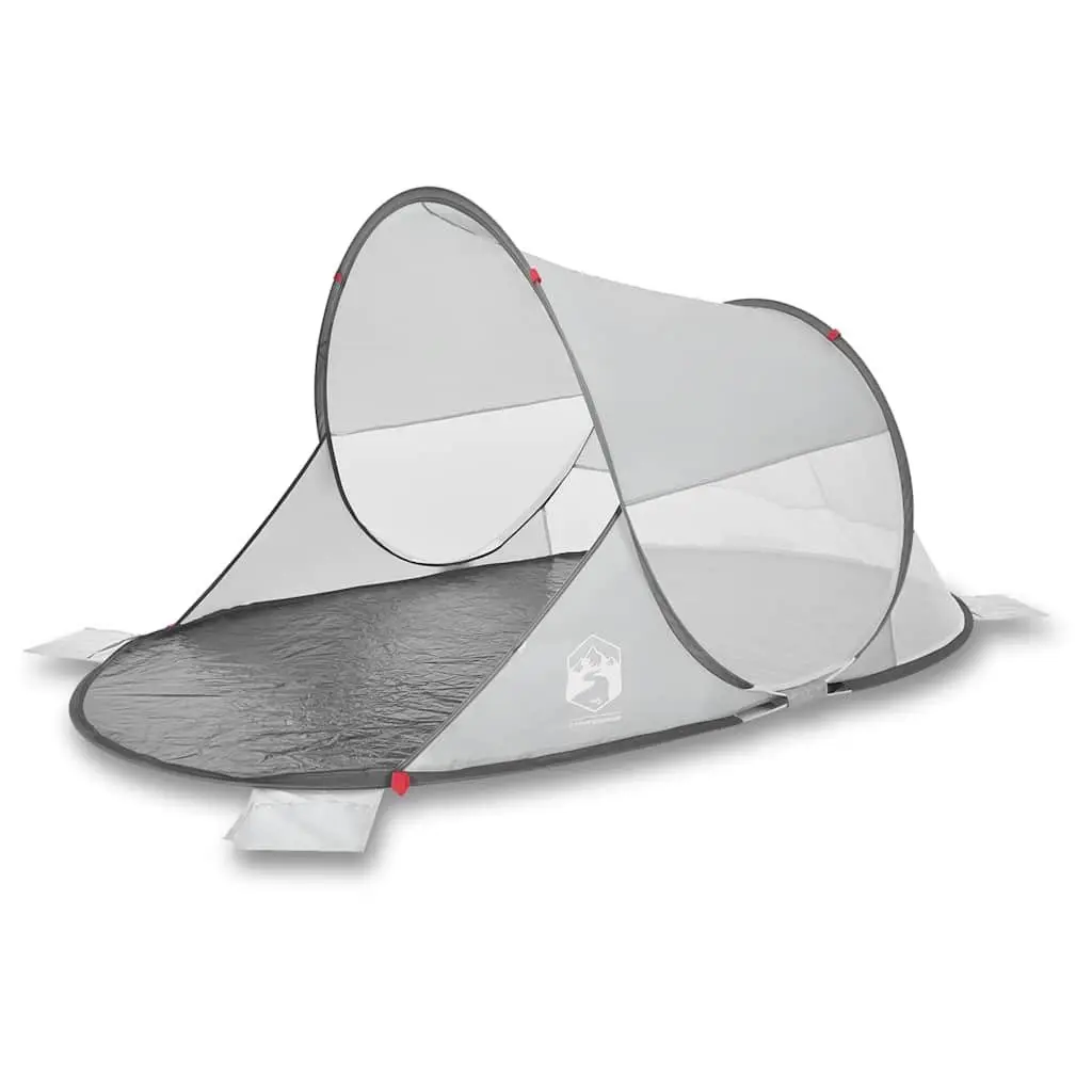 Pop-up Beach Tent Waterproof Portable Outdoor Shelter Grey