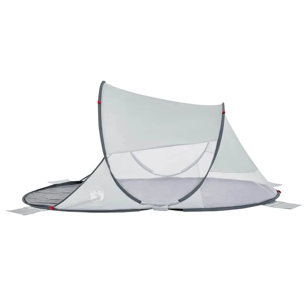 Pop-up Beach Tent Waterproof Portable Outdoor Shelter Grey