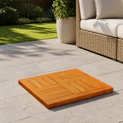 Solid Acacia Table Top: Practical and Long-Lasting