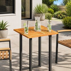 Solid Acacia Wooden Table Top – 60x60x2 cm Reliability
