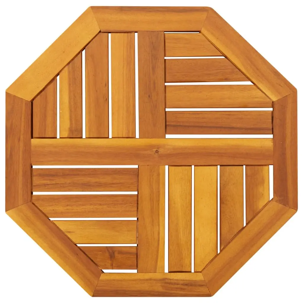 Brown Octagonal Wooden Table Top for Dining