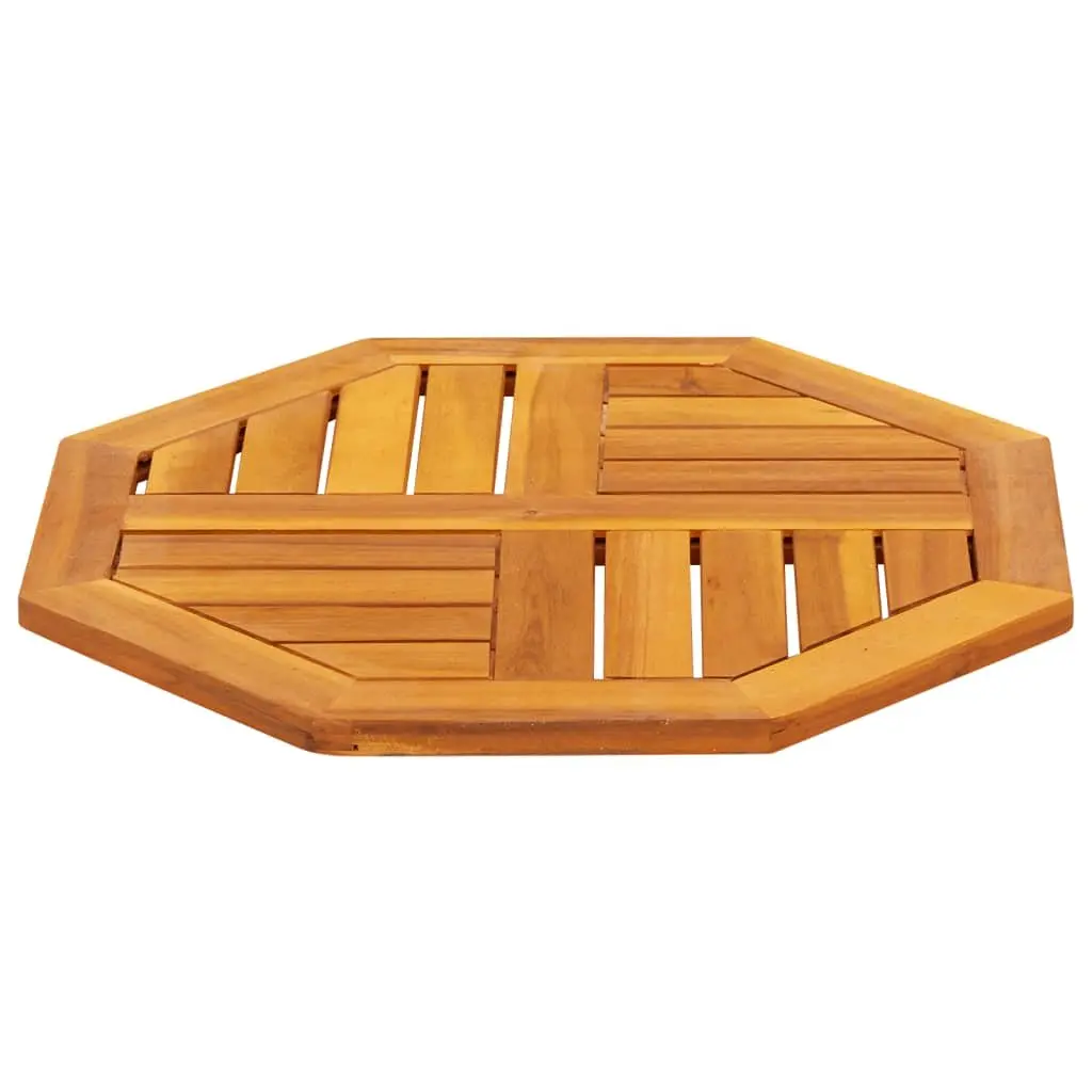 Brown Octagonal Wooden Table Top for Dining