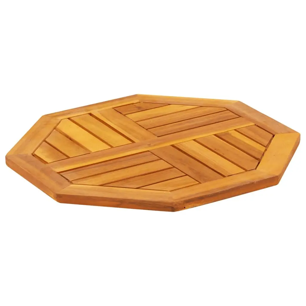 Brown Octagonal Wooden Table Top for Dining