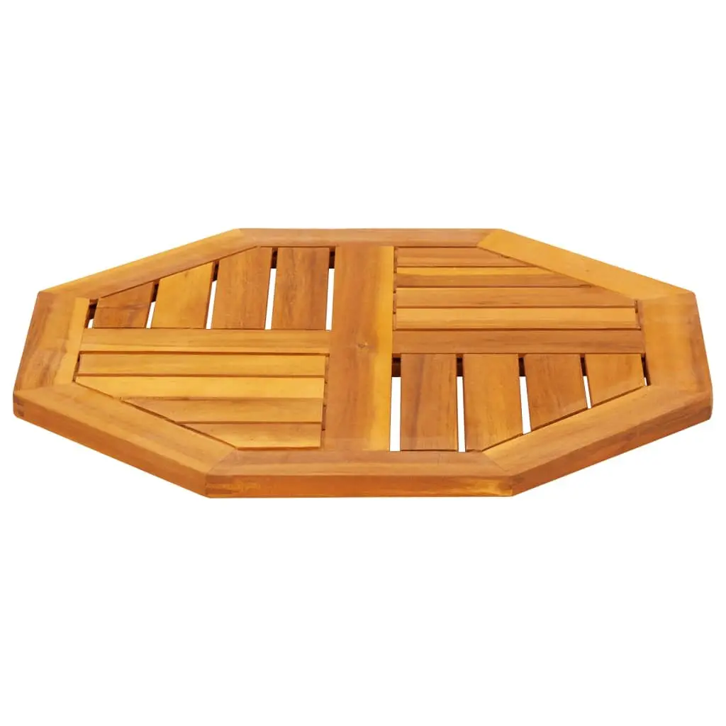 Brown Octagonal Wooden Table Top for Dining