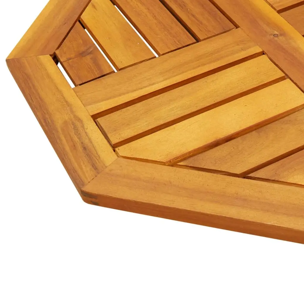 Brown Octagonal Wooden Table Top for Dining