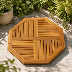 Reliable and Beautiful Octagonal Wooden Table Top