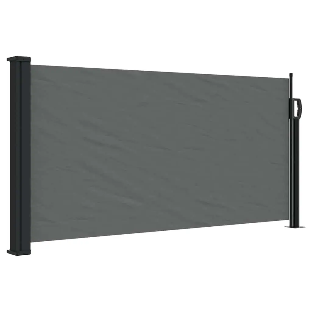 Retractable Side Awning Privacy Shade 100x300cm Anthracite