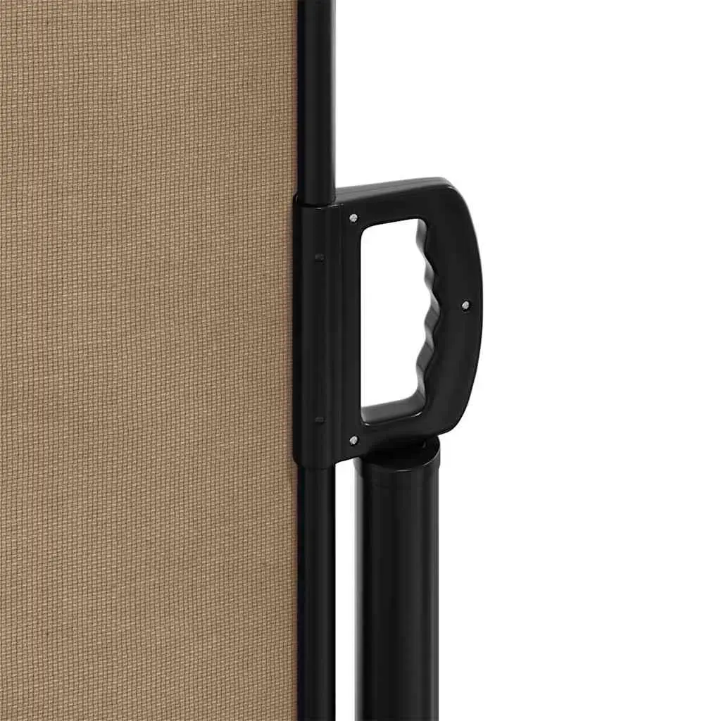 Retractable Side Awning Privacy Screen Outdoor Garden Patio Balcony 117x300cm Taupe