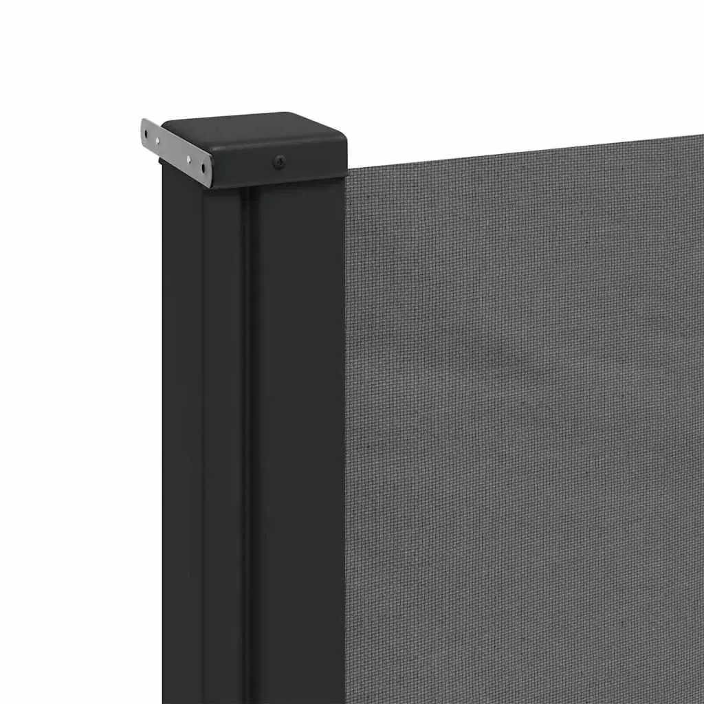 Retractable Side Awning Privacy Screen 160x300cm Anthracite Garden Patio Balcony