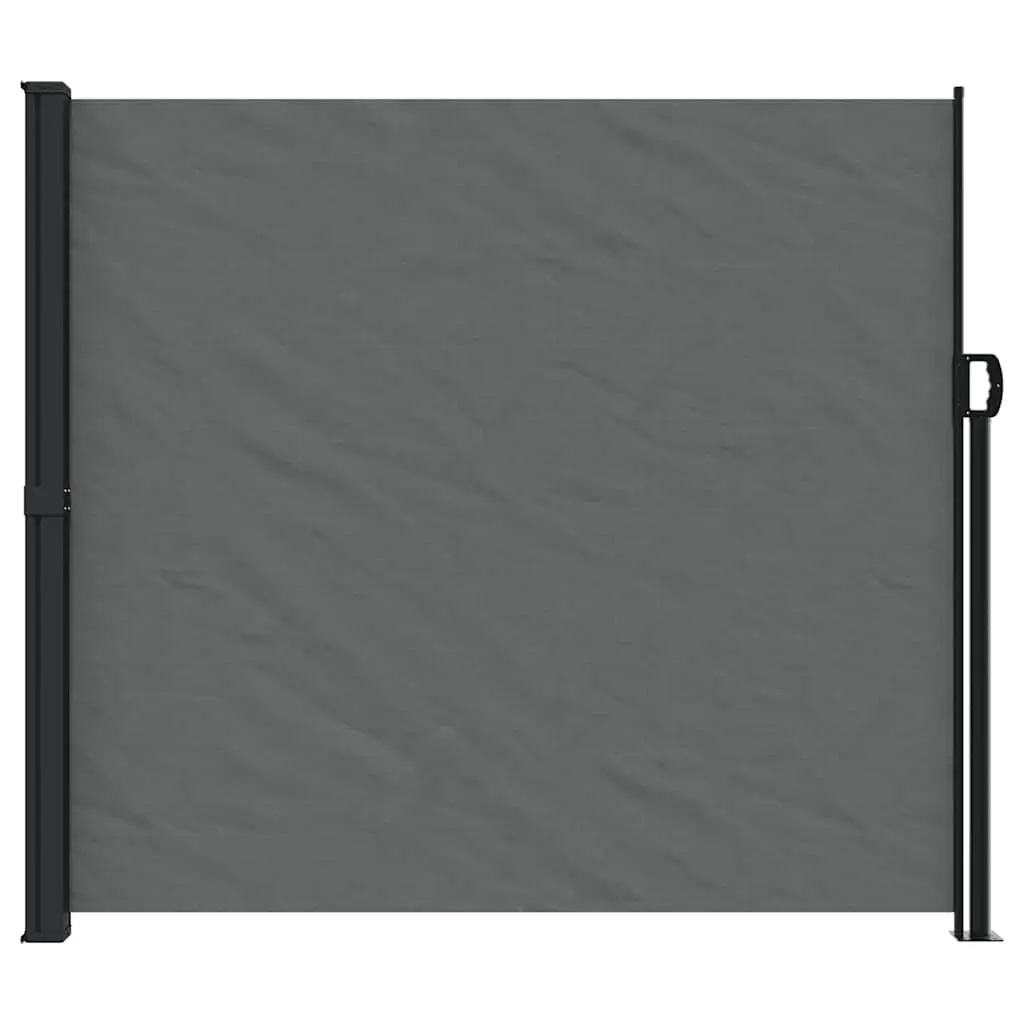 Retractable Side Awning Privacy Screen 180 x 300 cm Anthracite