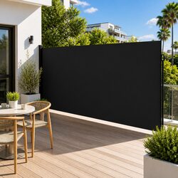 Reliable Black Retractable Awning 200x300cm for Comfort