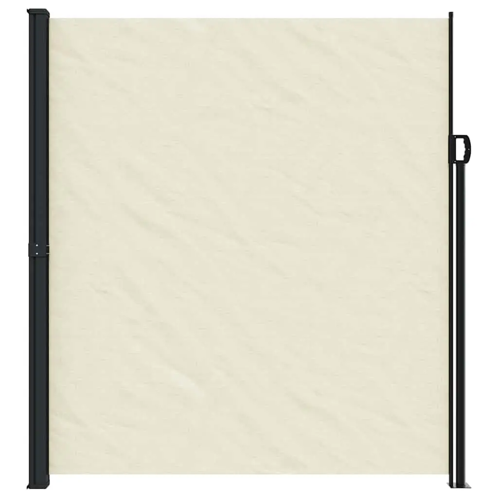 Retractable Side Awning Privacy Screen 220x300cm Cream
