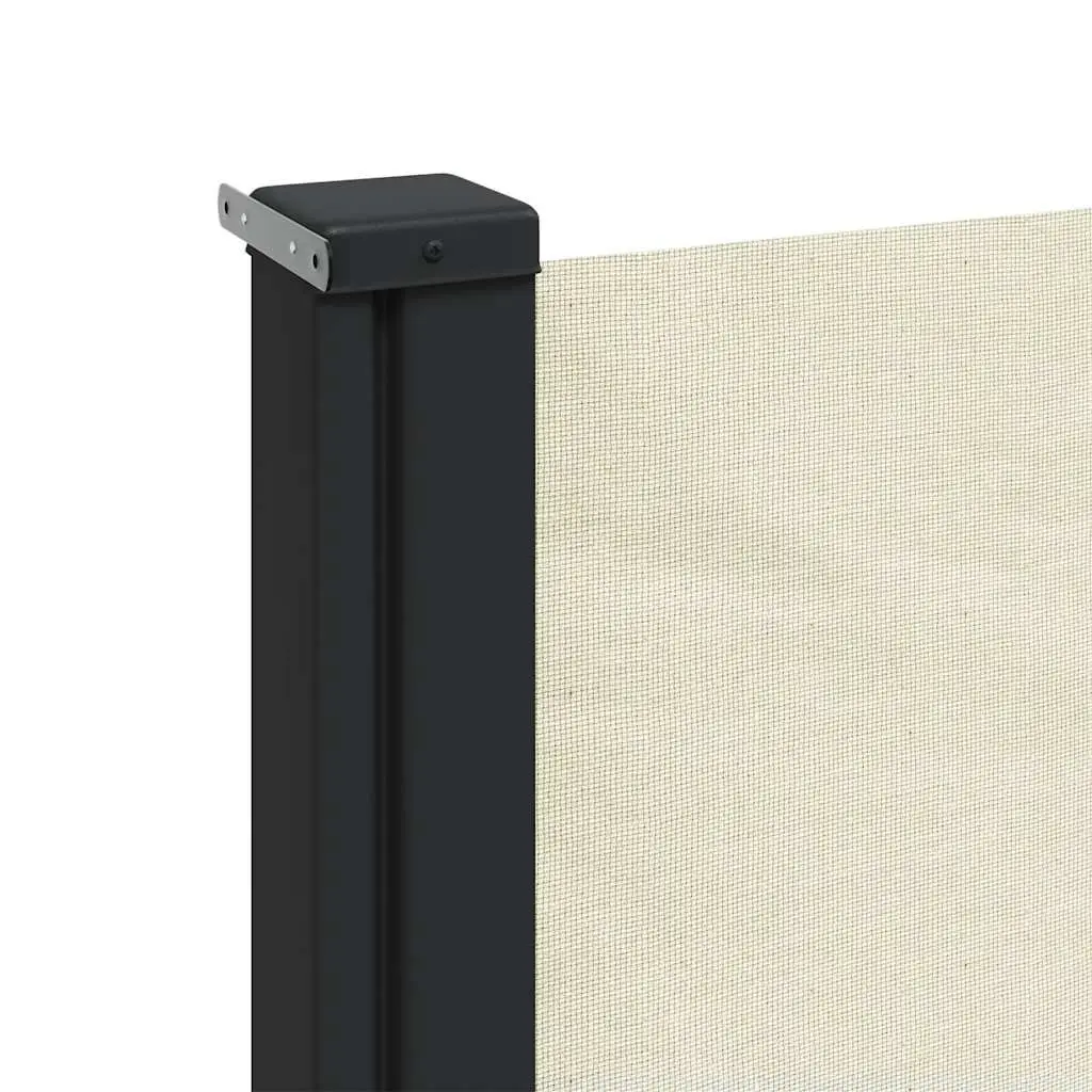 Retractable Side Awning Privacy Screen 220x300cm Cream