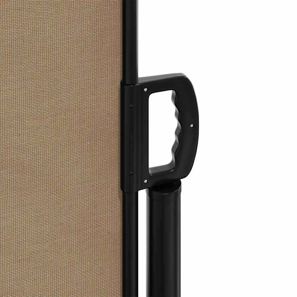 Retractable Side Awning Garden Privacy Screen 220x300cm Taupe