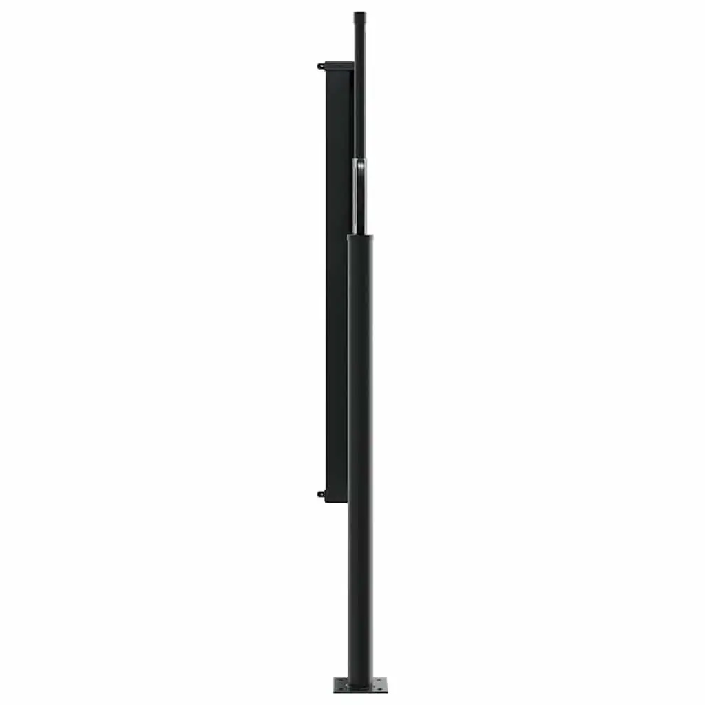 Retractable Side Awning Outdoor Privacy Screen 120x500cm Cream