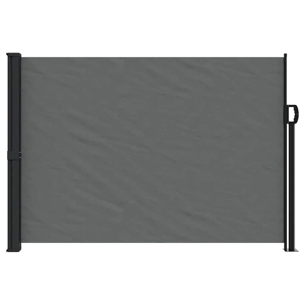 Retractable Side Awning Garden Privacy Screen 140x600cm Anthracite