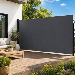 Reliable Retractable Awning 200x600cm for Shade & Privacy