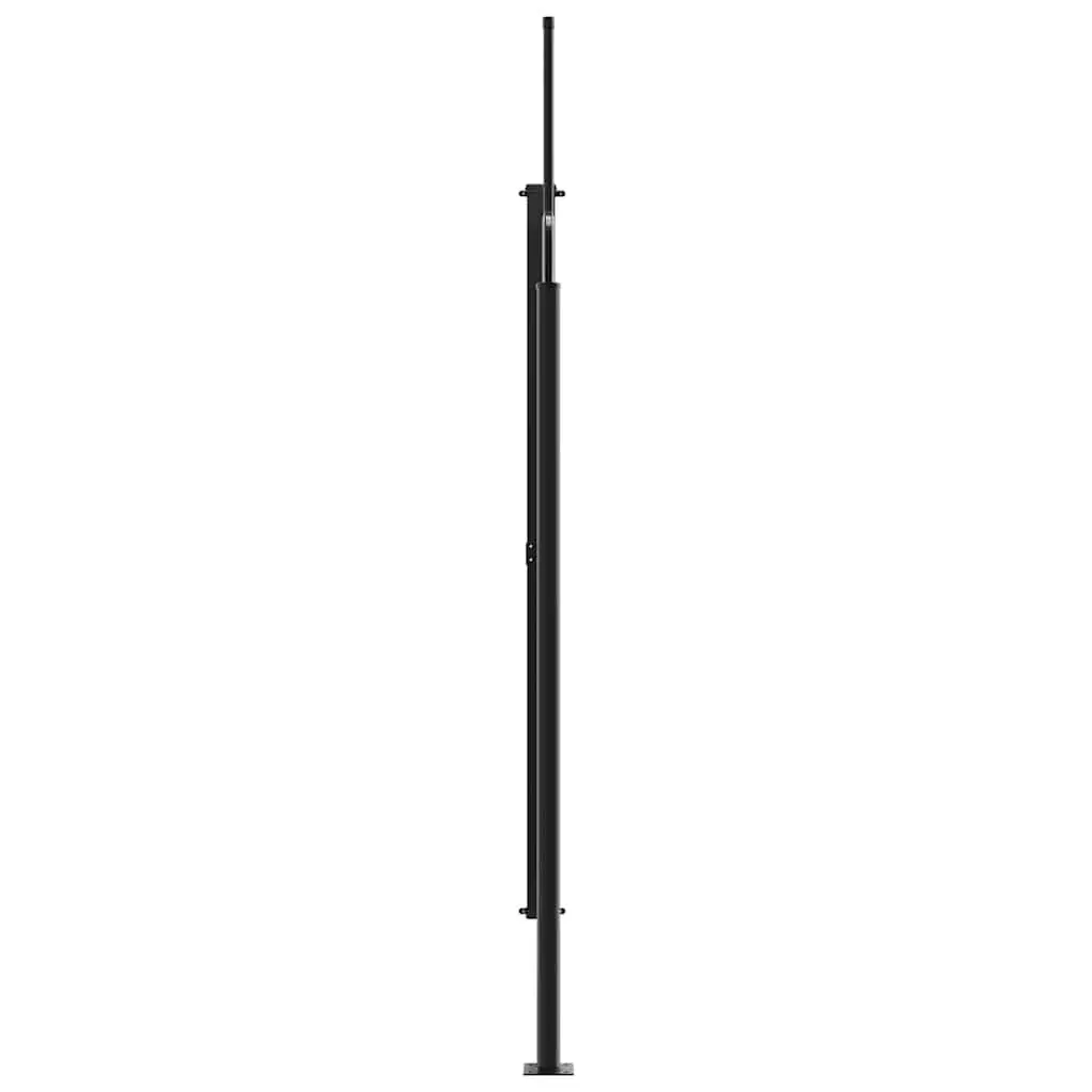 Retractable Side Awning Screen Outdoor Privacy 220x600cm Anthracite