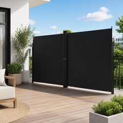 Retractable Side Awning Garden Privacy Screen Outdoor Patio Balcony Terrace
