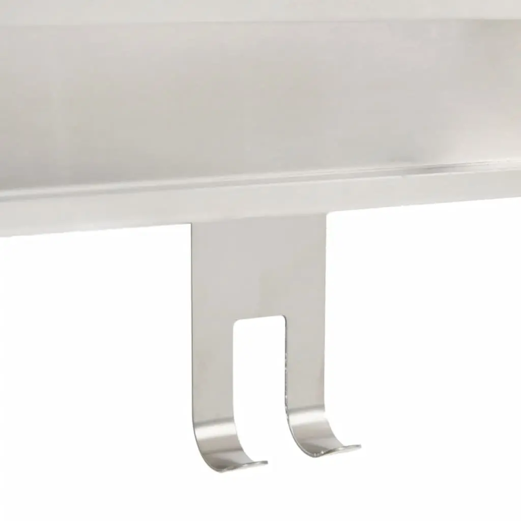 Hanging Shower Caddy Bathroom Storage Organizer Silver