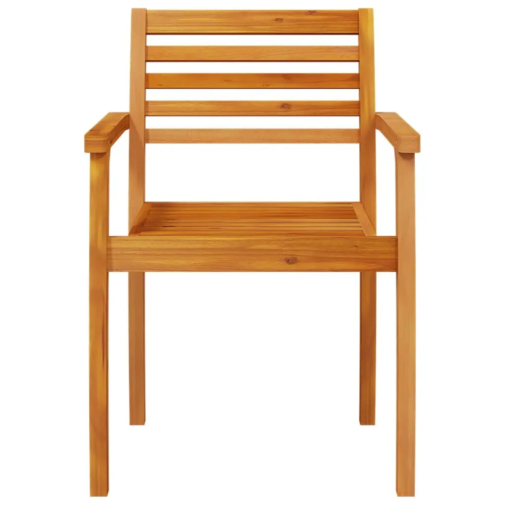 Brown Wooden Outdoor Chairs