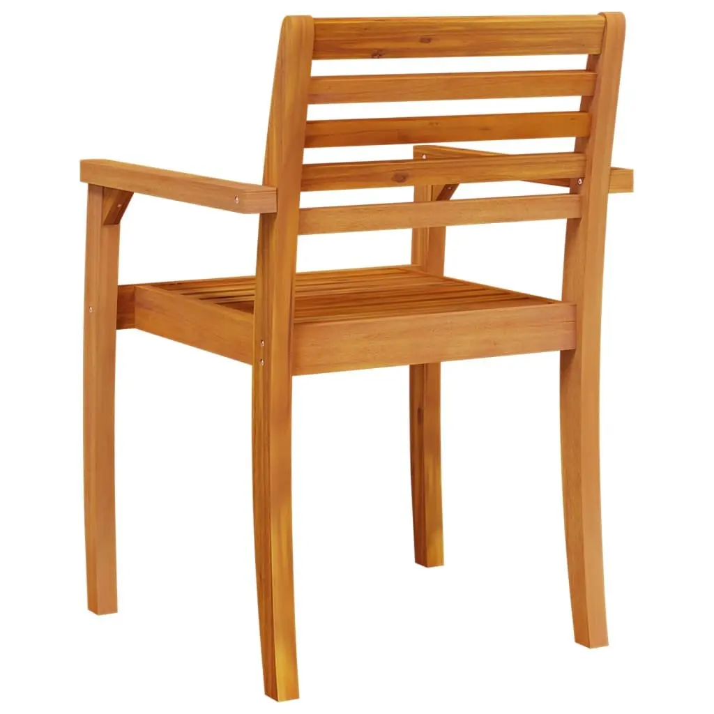 Brown Wooden Outdoor Chairs