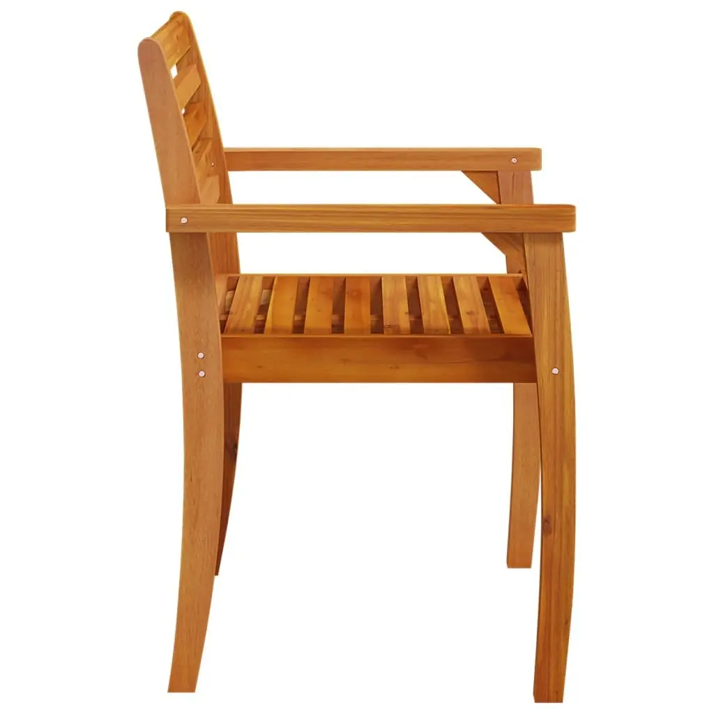Brown Wooden Outdoor Chairs