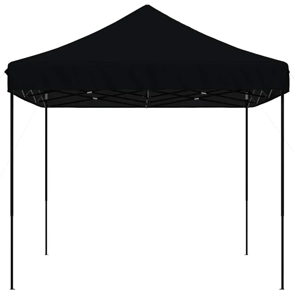 Foldable Pop-Up Party Tent Outdoor Gazebo Canopy Event 440x292x315cm Black