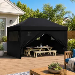 Reliable Pop-Up Gazebo Tent with 4 Sidewalls