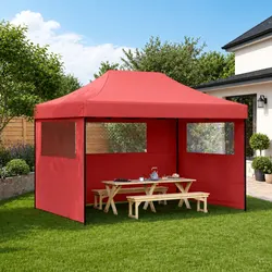 Reliable Pop-Up Tent with Weather-Resistant Features