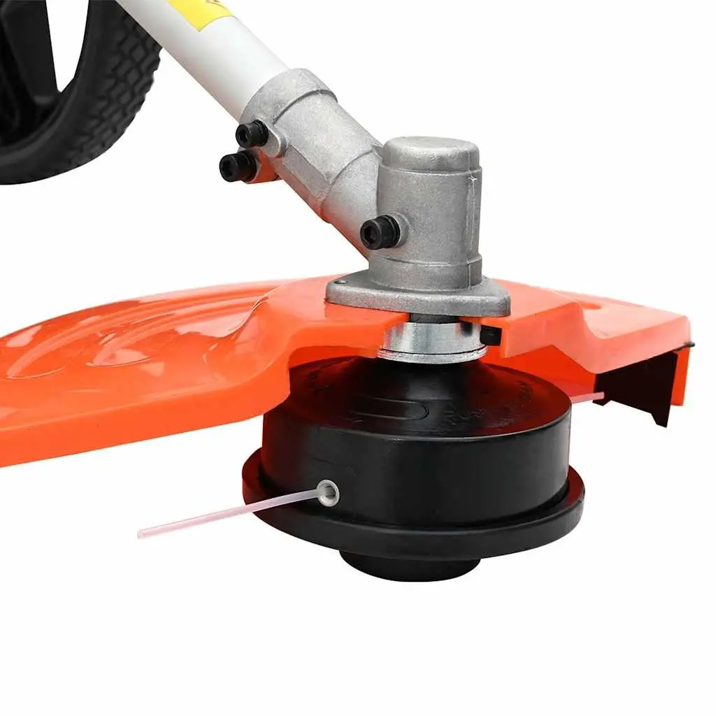 Brush Cutter Grass Trimmer 52cc Engine with Wheels Garden Tool