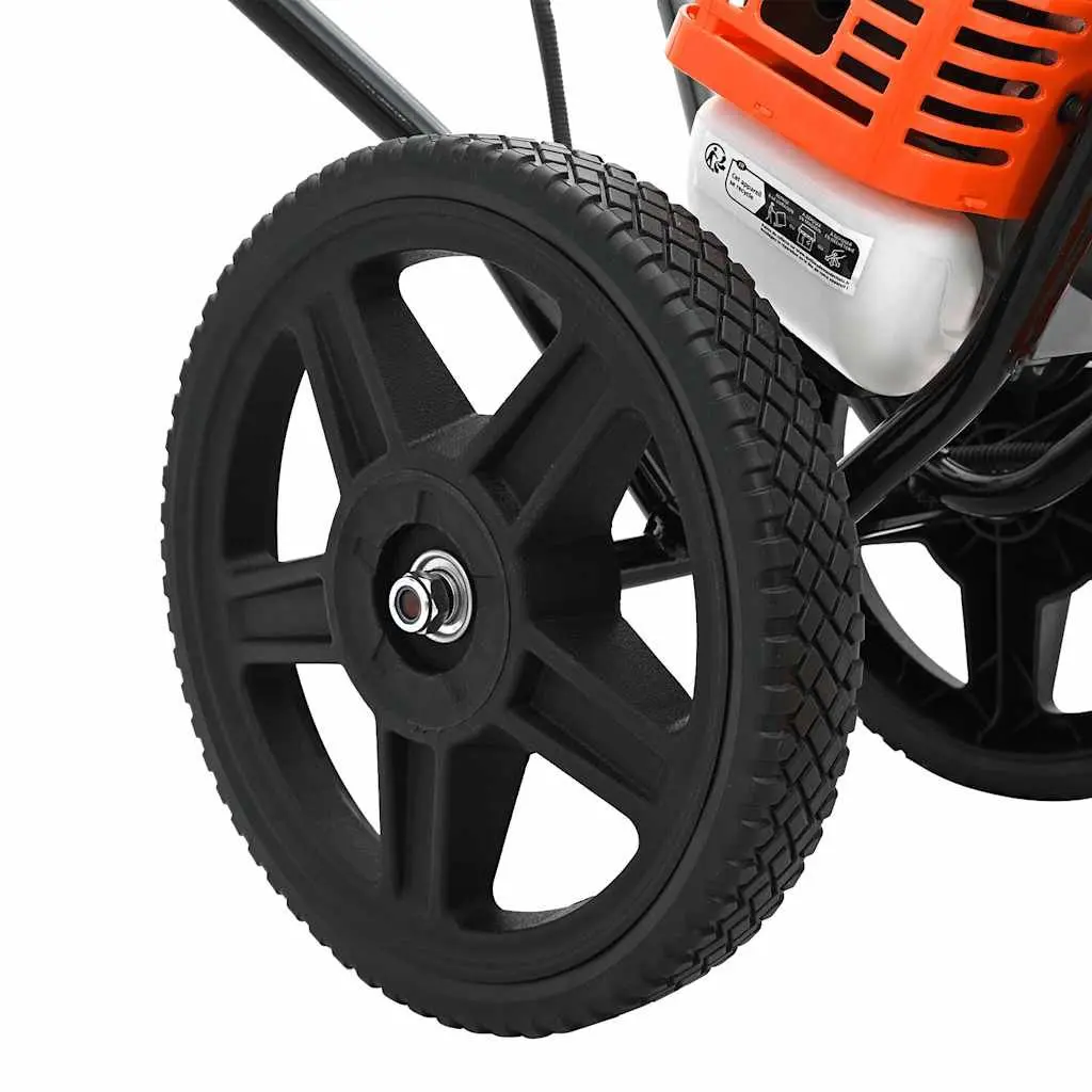 Brush Cutter Grass Trimmer 52cc Engine with Wheels Garden Tool