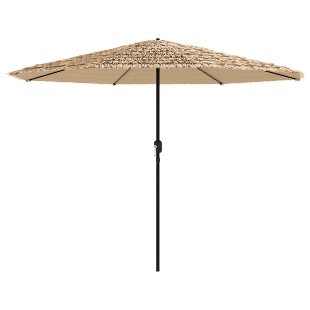 Garden Parasol Sun Shade Crank Mechanism 388x388x248cm Brown