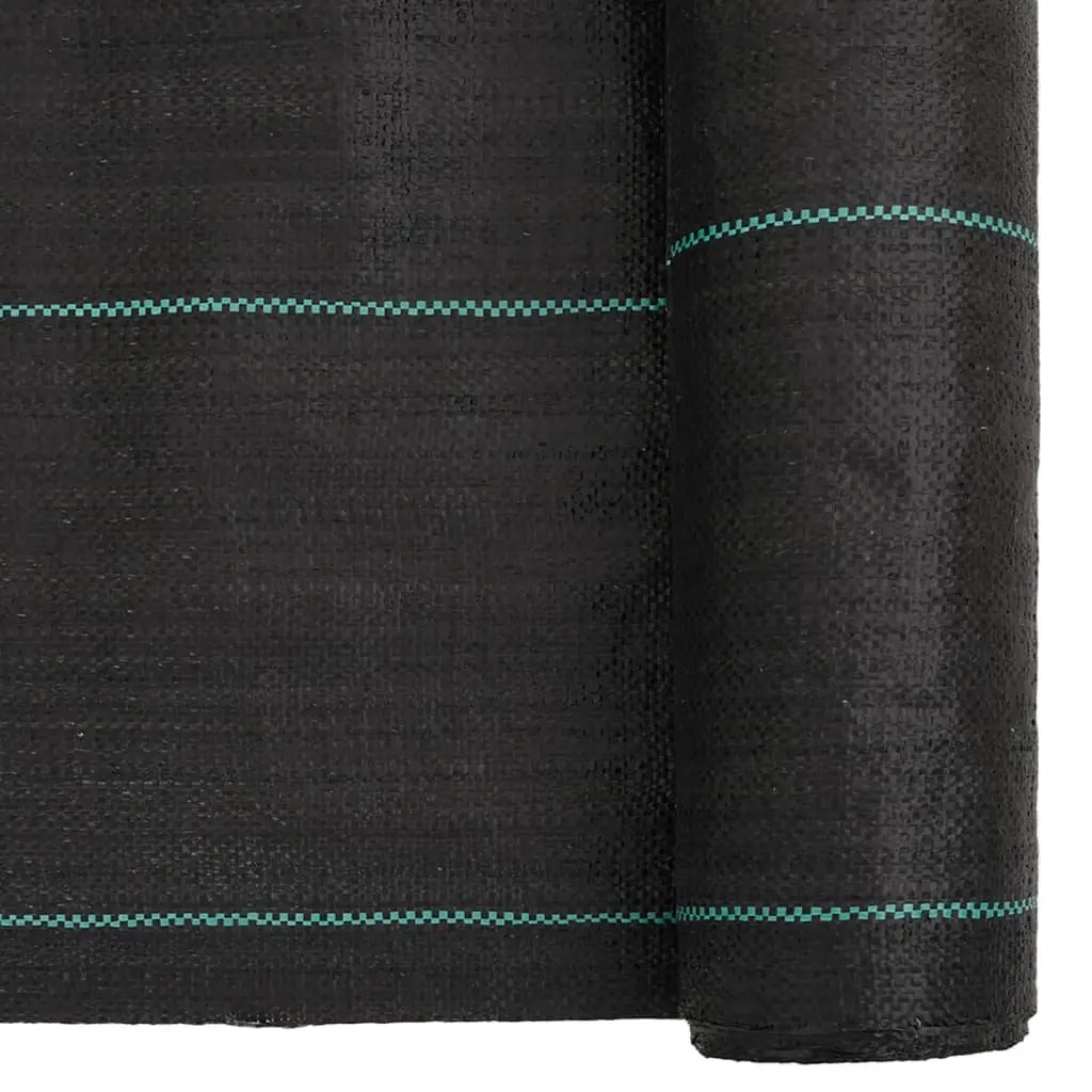 Weed Membrane Black 0.5x100m Landscape Fabric Ground Cover Garden Control Mat