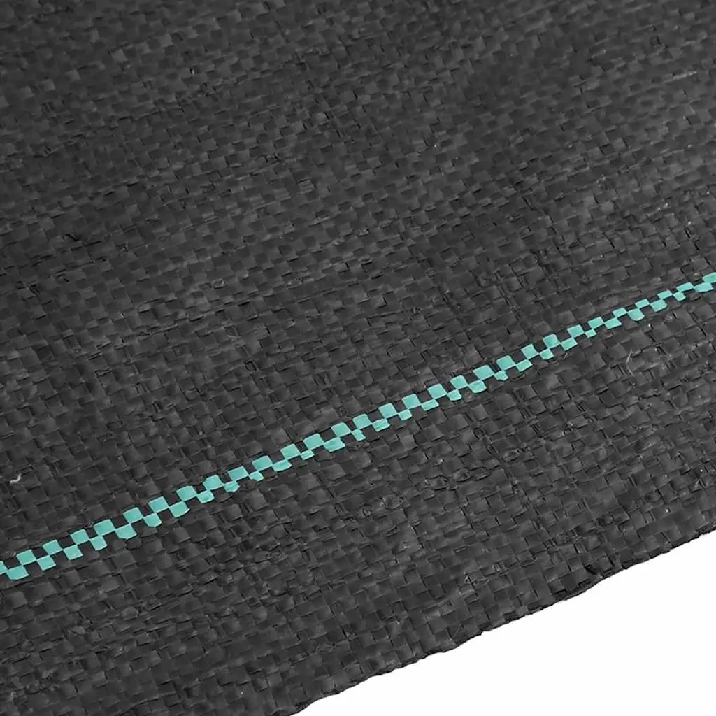 Weed Membrane Black 1.5x100m Landscape Fabric Garden Suppression Control Mat