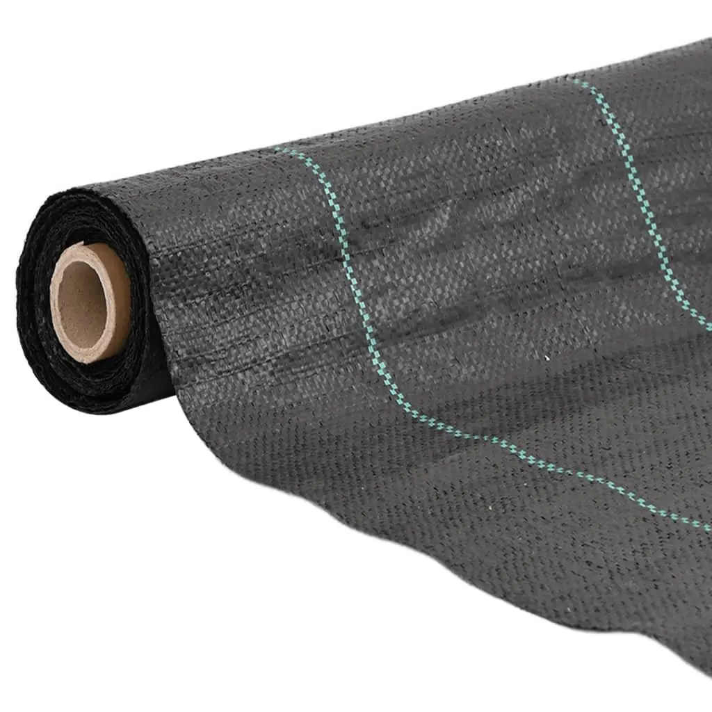 Weed Membrane Black 1x150 m Landscape Fabric Garden Weed Control Mat